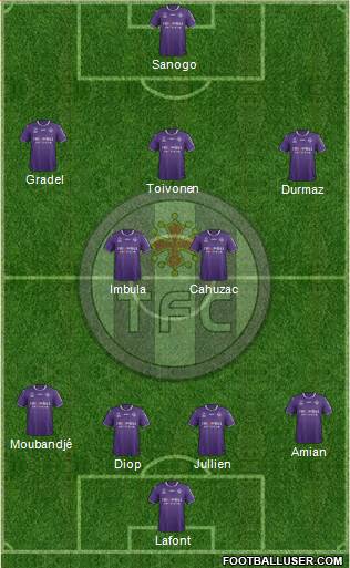 Toulouse Football Club Formation 2018