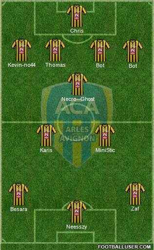 Athlétic Club Arles-Avignon Formation 2018