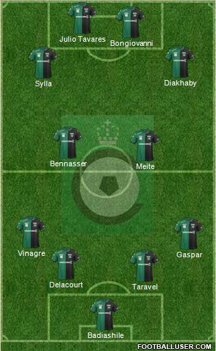 KSV Cercle Brugge Formation 2018
