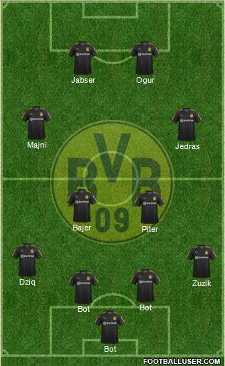 Borussia Dortmund Formation 2018