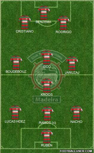 Clube Sport Marítimo - SAD football formation