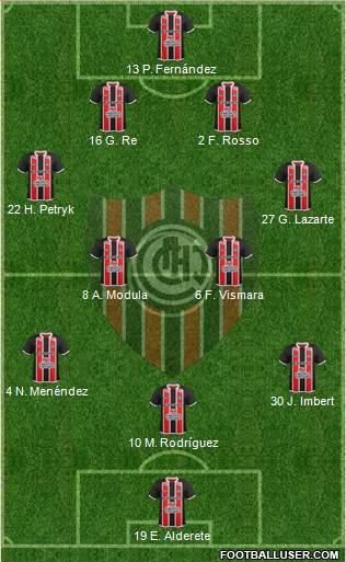 Chacarita Juniors Formation 2018