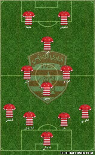 Club Africain Tunis Formation 2018