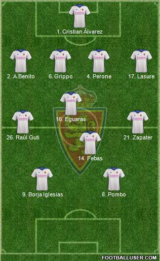 R. Zaragoza S.A.D. Formation 2018