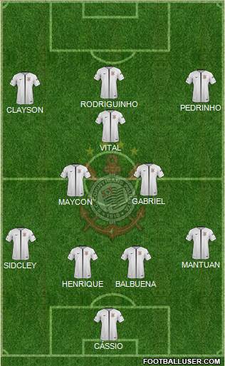 SC Corinthians Paulista Formation 2018