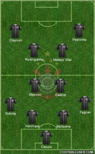 SC Corinthians Paulista Formation 2018