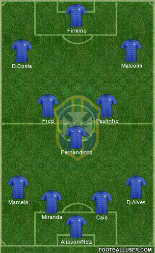Brazil Formation 2018