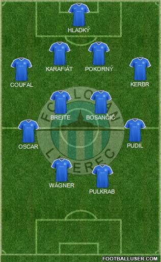 Slovan Liberec Formation 2018