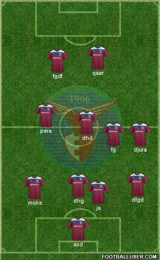 Alma Juventus Fano football formation