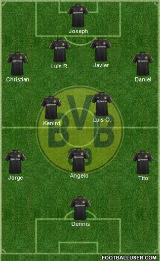 Borussia Dortmund Formation 2018