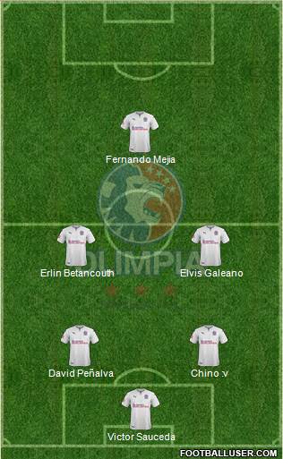 CD Olimpia Formation 2018