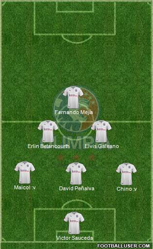 CD Olimpia Formation 2018