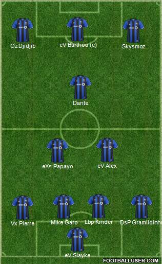 Montreal Impact Formation 2018
