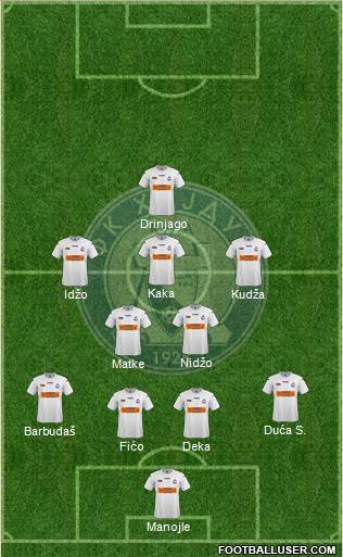 FK Hajduk Rodic MB Kula Formation 2018