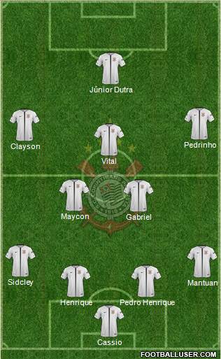 SC Corinthians Paulista Formation 2018