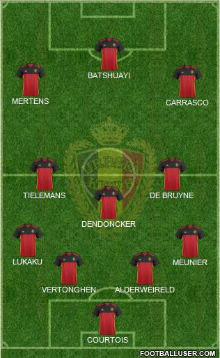 Belgium Formation 2018