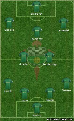 Racing Club de Ferrol S.A.D Formation 2018
