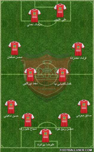 Persepolis Tehran Formation 2018