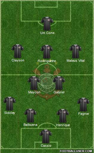 SC Corinthians Paulista Formation 2018