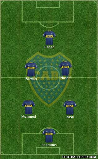Boca Juniors Formation 2018