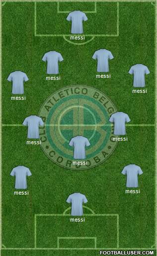 Belgrano de Córdoba Formation 2018