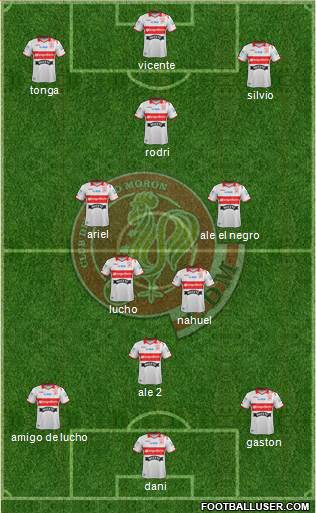 Deportivo Morón Formation 2018