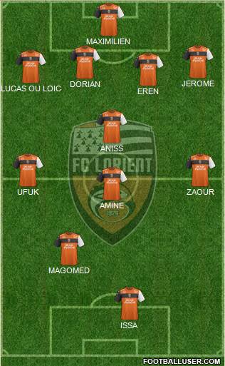 FC Lorient Bretagne Sud Formation 2018