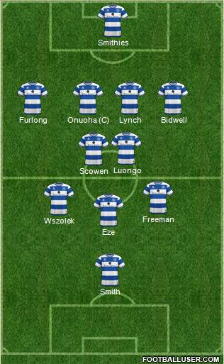 Queens Park Rangers Formation 2018