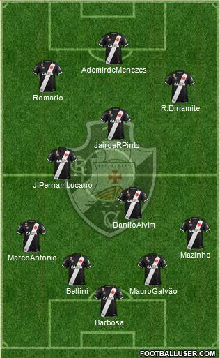 CR Vasco da Gama Formation 2018
