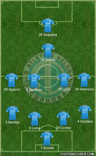 Belgrano de Córdoba Formation 2018