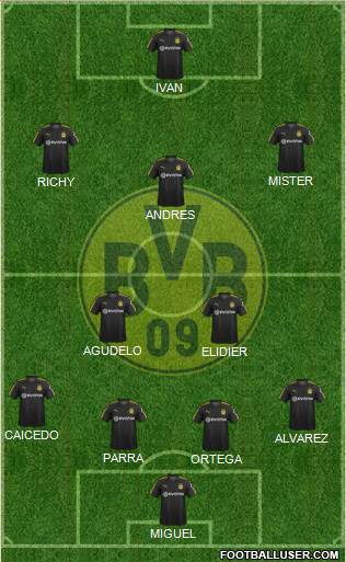 Borussia Dortmund Formation 2018