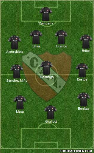 Independiente Formation 2018