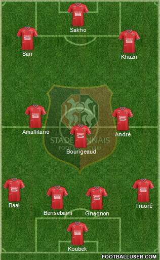 Stade Rennais Football Club Formation 2018
