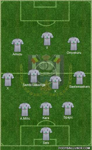 RSC Anderlecht Formation 2018