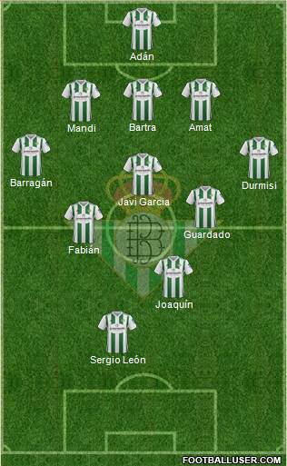 Real Betis B., S.A.D. Formation 2018