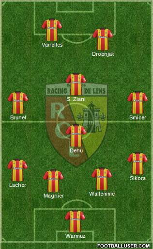 Racing Club de Lens Formation 2018
