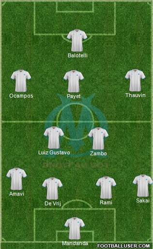 Olympique de Marseille Formation 2018