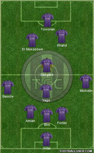 Toulouse Football Club Formation 2018