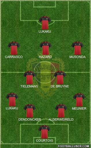 Belgium Formation 2018