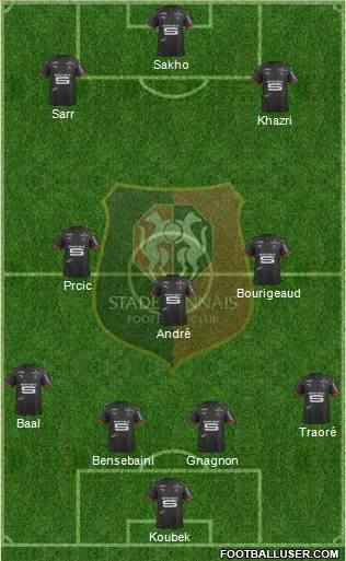 Stade Rennais Football Club Formation 2018