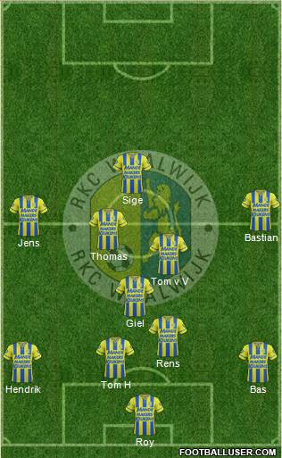 RKC WAALWIJK Formation 2018