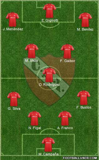 Independiente Formation 2018