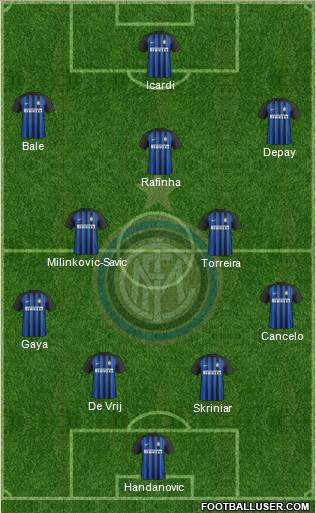 F.C. Internazionale Formation 2018