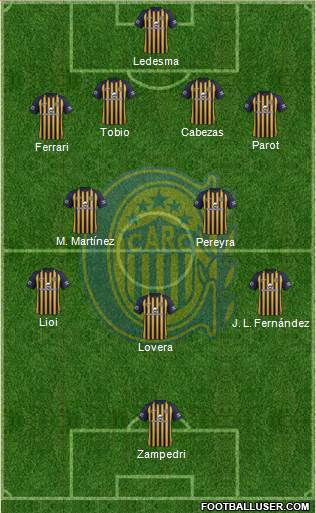 Rosario Central Formation 2018