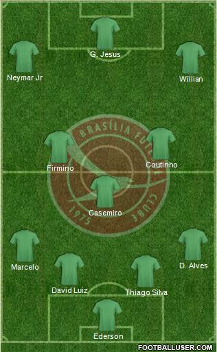 Brasília FC Formation 2018