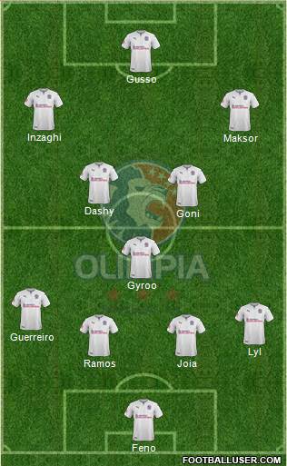 CD Olimpia Formation 2018