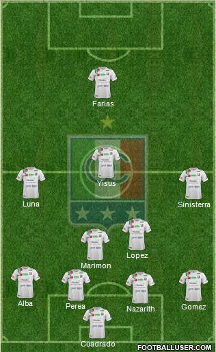 CD Once Caldas Formation 2018