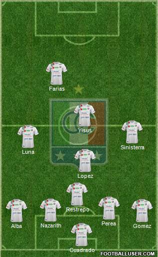 CD Once Caldas Formation 2018