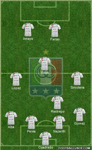 CD Once Caldas Formation 2018