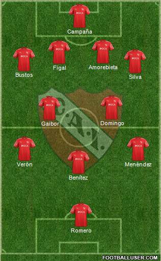 Independiente Formation 2018
